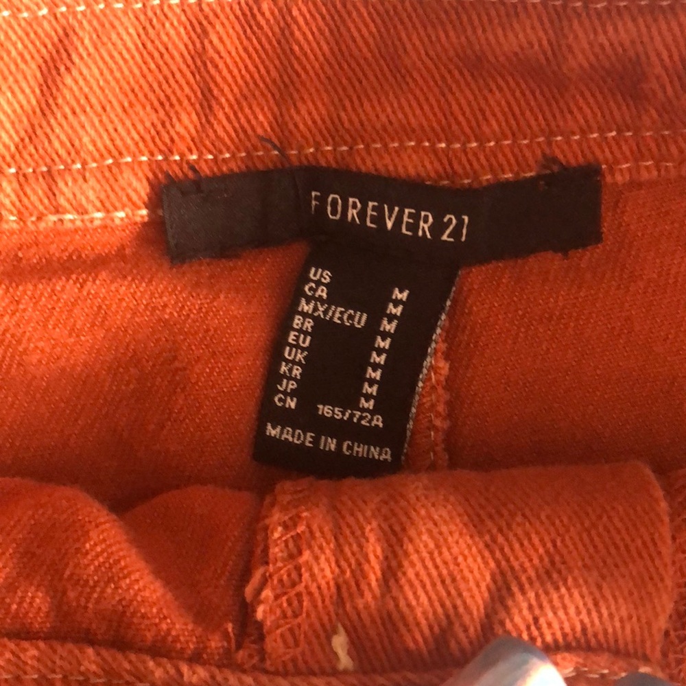 ✨Sale✨ Burnt orange skirt - Picture 3 of 8